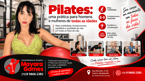 Pilates: uma prática para homens e mulheres de todas as idades