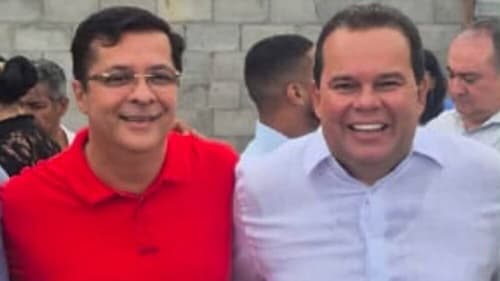Geraldo Júnior celebra apoio de Fernando Torres à reeleição de Matheus Ferreira