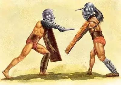Curiosidade: O gladiadores lutavam MMA?