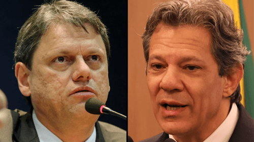 Pesquisa Quaest aponta Tarcísio com 44% e Haddad com 27% em São Paulo