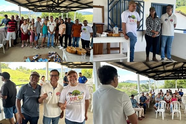 Ibirataia: Prefeito Sandro Futuca se reúne com produtores na Fazenda Canaã e reforça apoio à Associação da Ingazeira