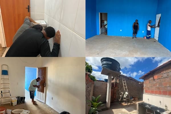Ibirataia: Prefeitura avança na reconstrução de casa após desabamento