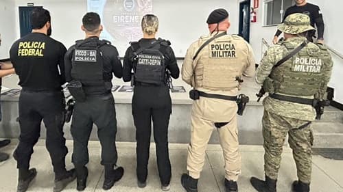Megaoperação Eirene II combate grupo suspeito de tráfico e homicídios em nove cidades da Bahia
