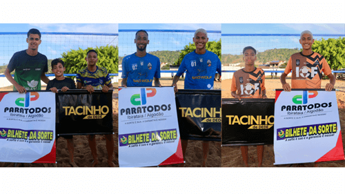 Ibirataia: Confira o Podium do Torneio Interno de Verão de Futevôlei