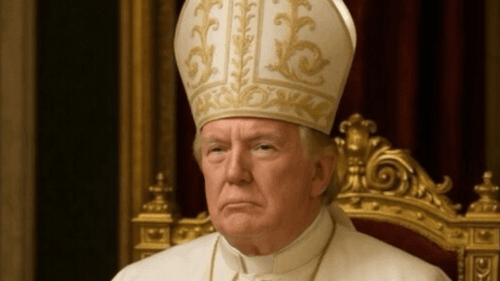 Trump publica foto dele como papa gerada por inteligência artificial