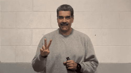 Perfil de Nicolás Maduro divulga fotos do ex-presidente em prisão nos Estados Unidos