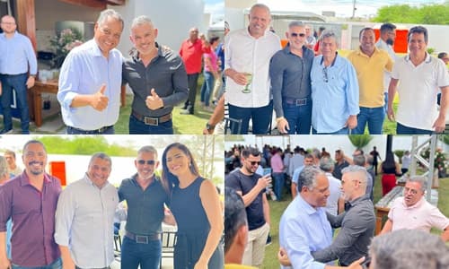 Ibirataia: Alex Miranda reforça aliança política com Deputado Antônio Brito em encontro com amigos e lideranças políticas