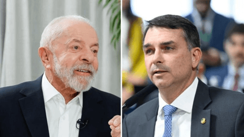 Pesquisa aponta Lula com 23 pontos de vantagem sobre Flávio Bolsonaro na Bahia